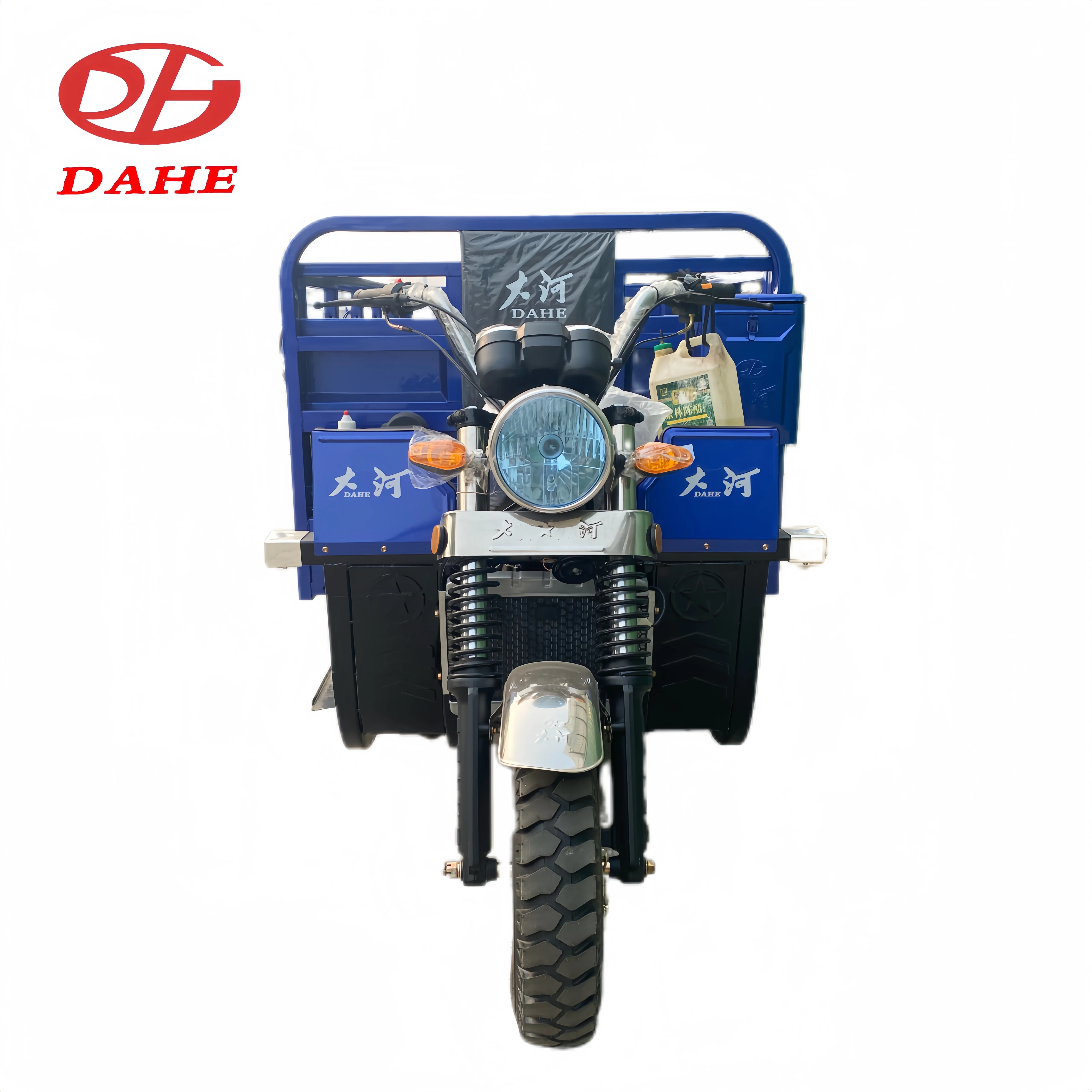 Один гидравлический самосвал трехколесный мотоцикл 250cc ZONGSHEN бензиновый двигатель Gsaoline грузовой велосипед