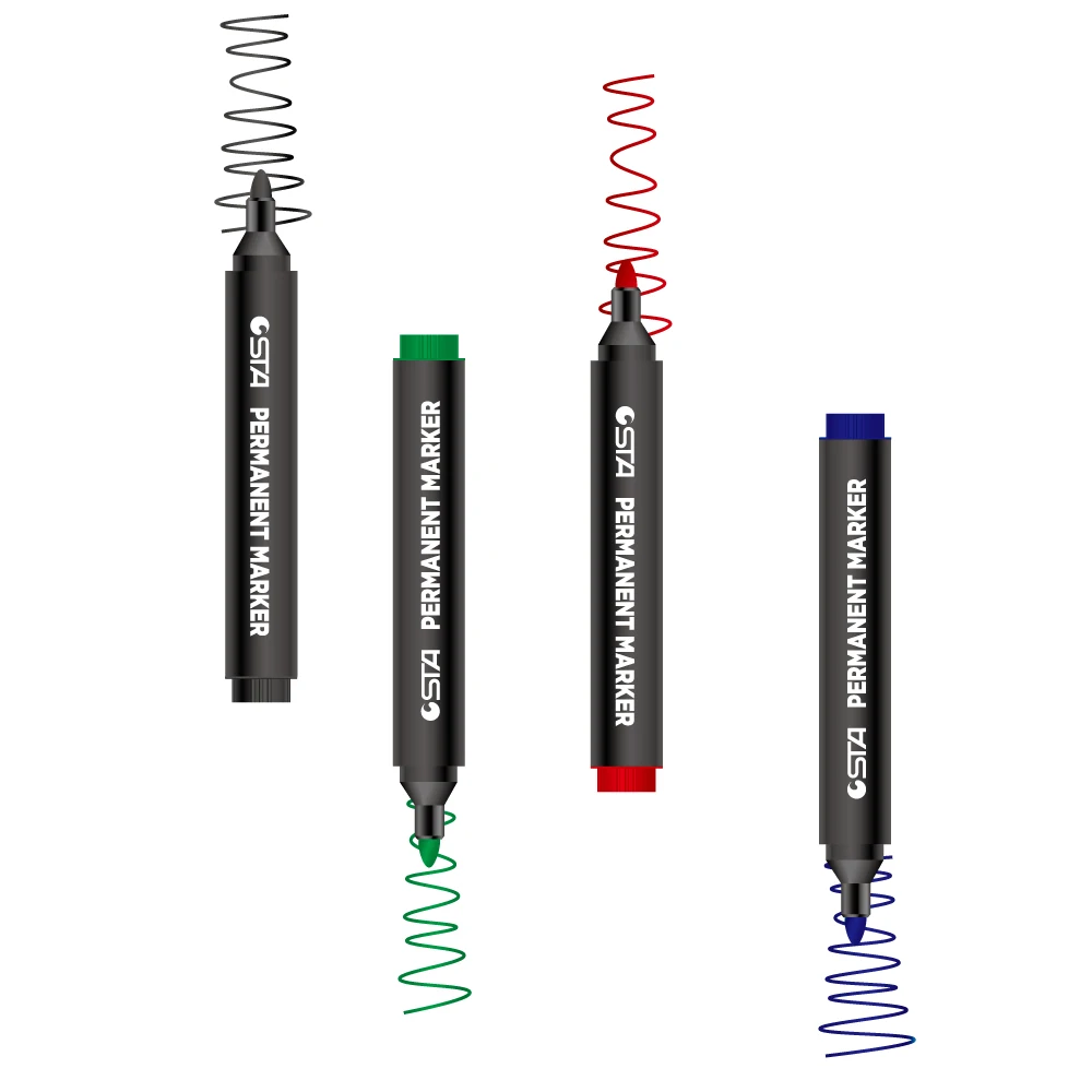 STA Factory cheap price whiteboard marker dry erase fine tip permanent markers for school office