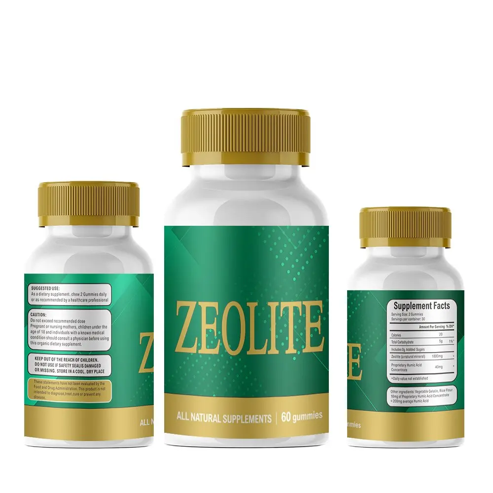 Vitahealthy factory supply Wholesale Zeolite gummies healthcare support health strength supplement Activated Zeolite gummies