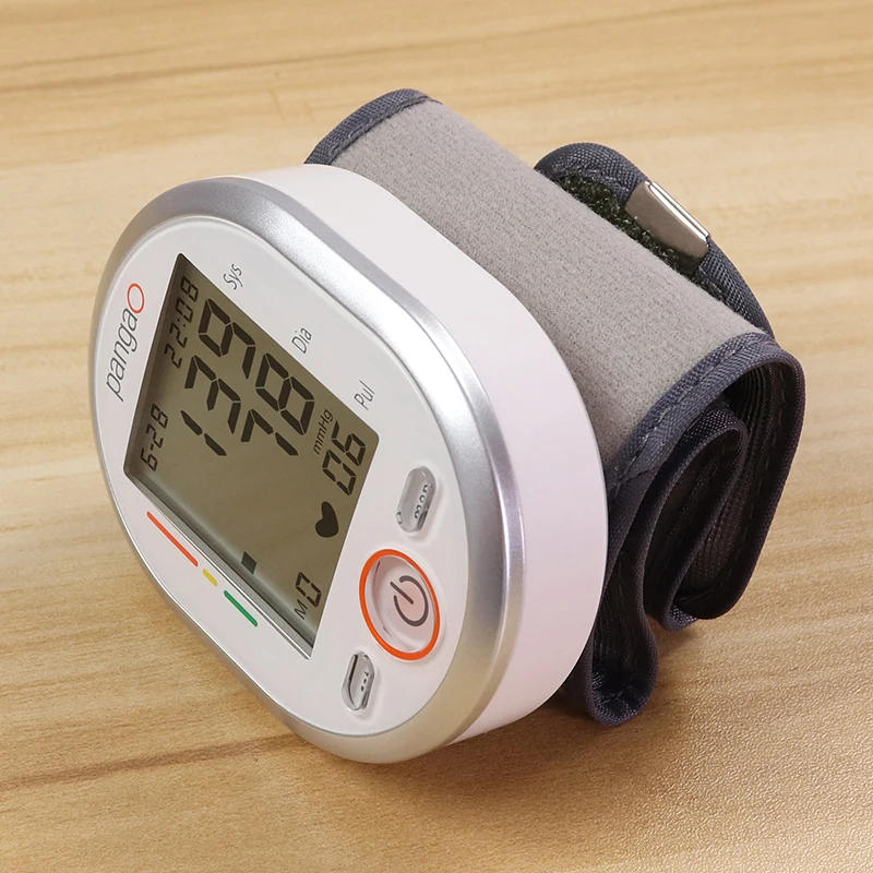 Multi function wrist blood pressure monitor electronic one touch digital bp check machine price