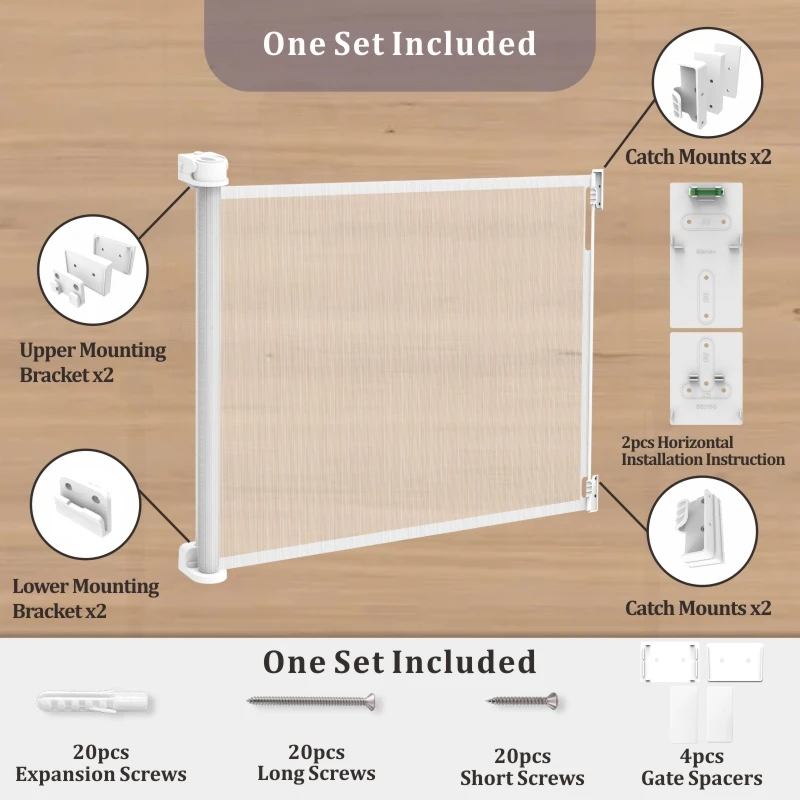 Prodigy baby supplier SG015 Foldable PVC  plastic portable indoor outdoor baby security gate play doorway safety fence kids