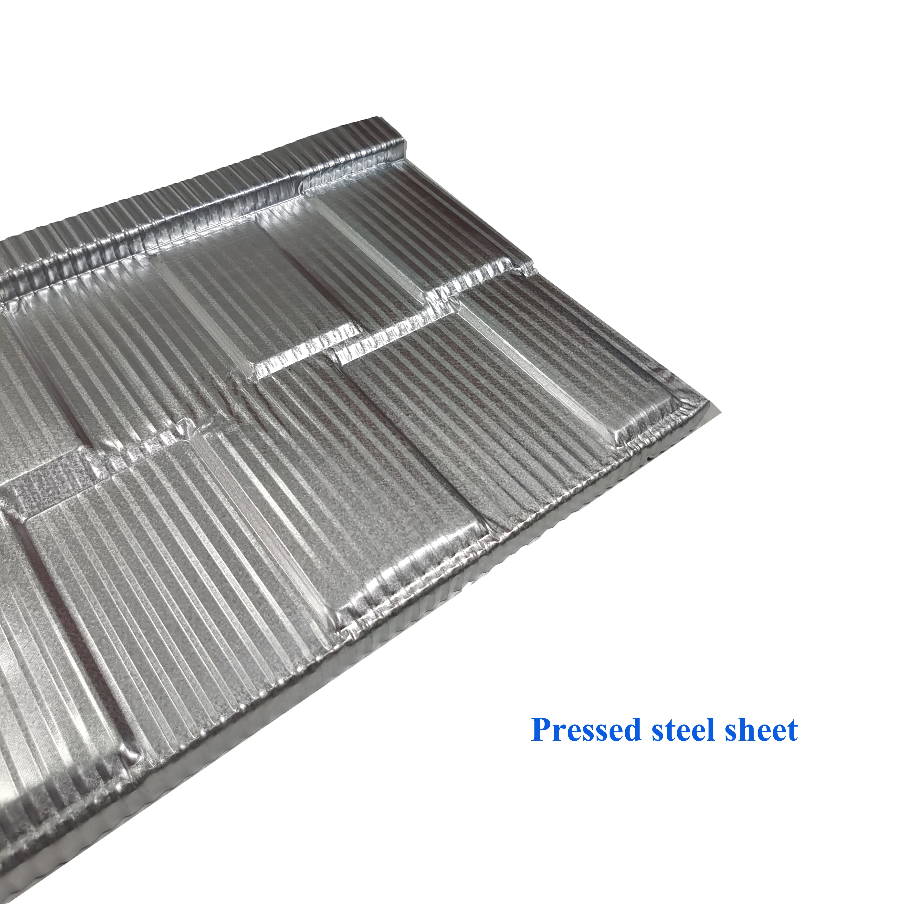 Acrylic Adhesive Bonding Custom Tiles Colored Brushed Concrete Roof Tile Sheet