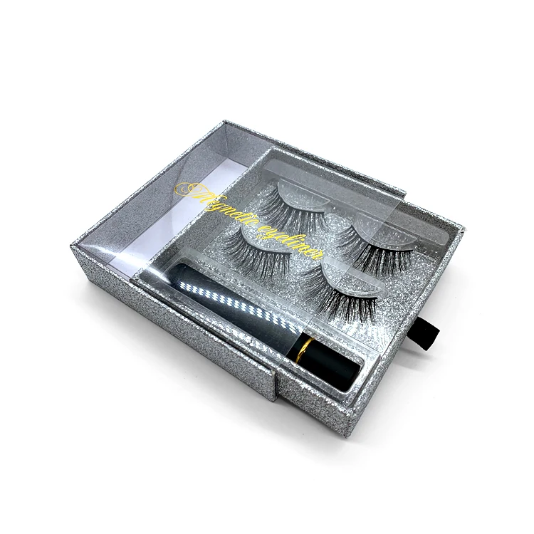  Профессиональная Магнитная подводка для глаз и набор ресниц SY Lashes Shuying магнитных подводки под