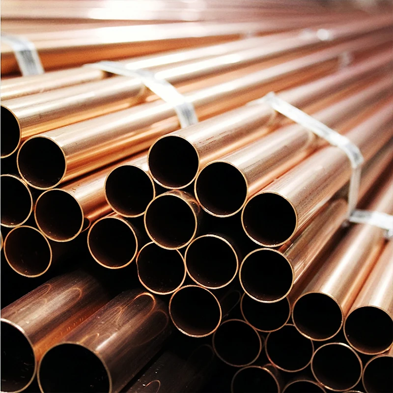 Customized Thickness ATSM C11000 Copper Pancake Coil Cooper Pipe Seamless Copper Tube