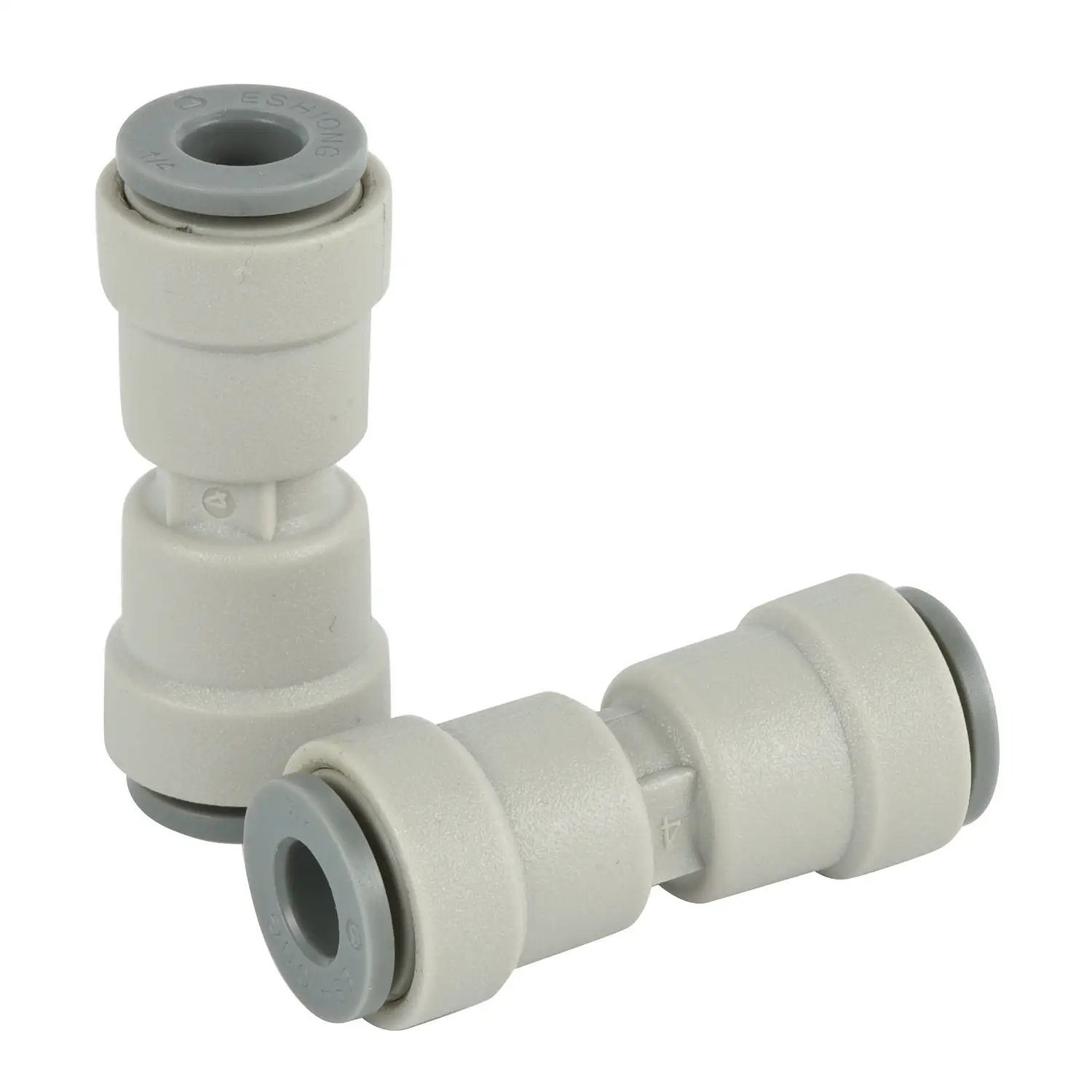 Wholesale Straight  3/8 and 3/8 Inch Quick Connect Push In to Connect Water Tube Fitting for RO Reverse Water Filter Fittings