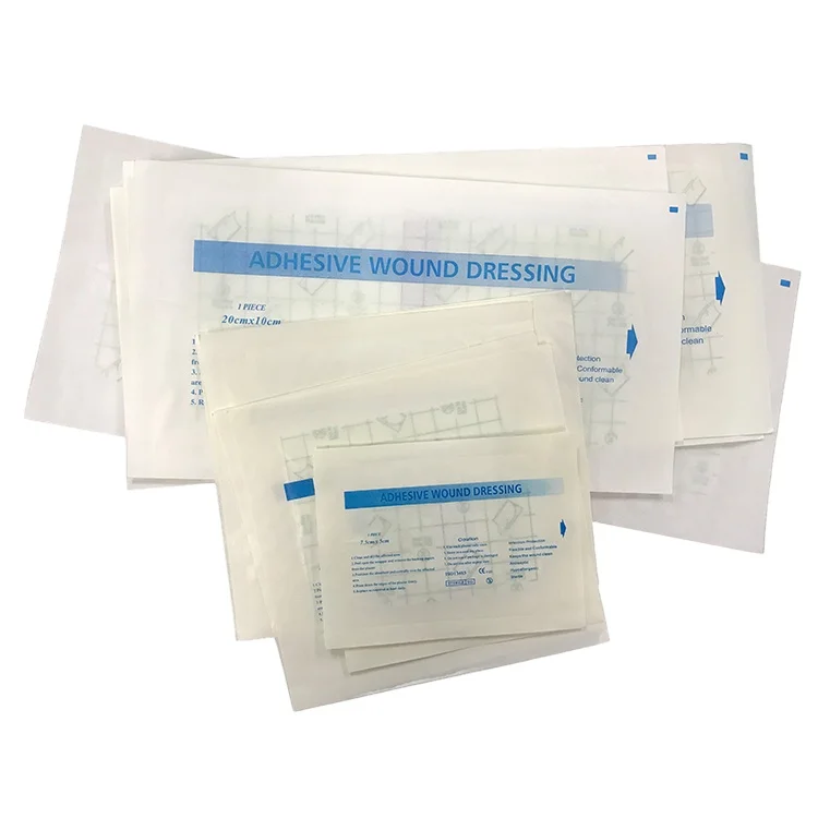 Medical Transparent Waterproof Air permeable adhesive sterile dressing,