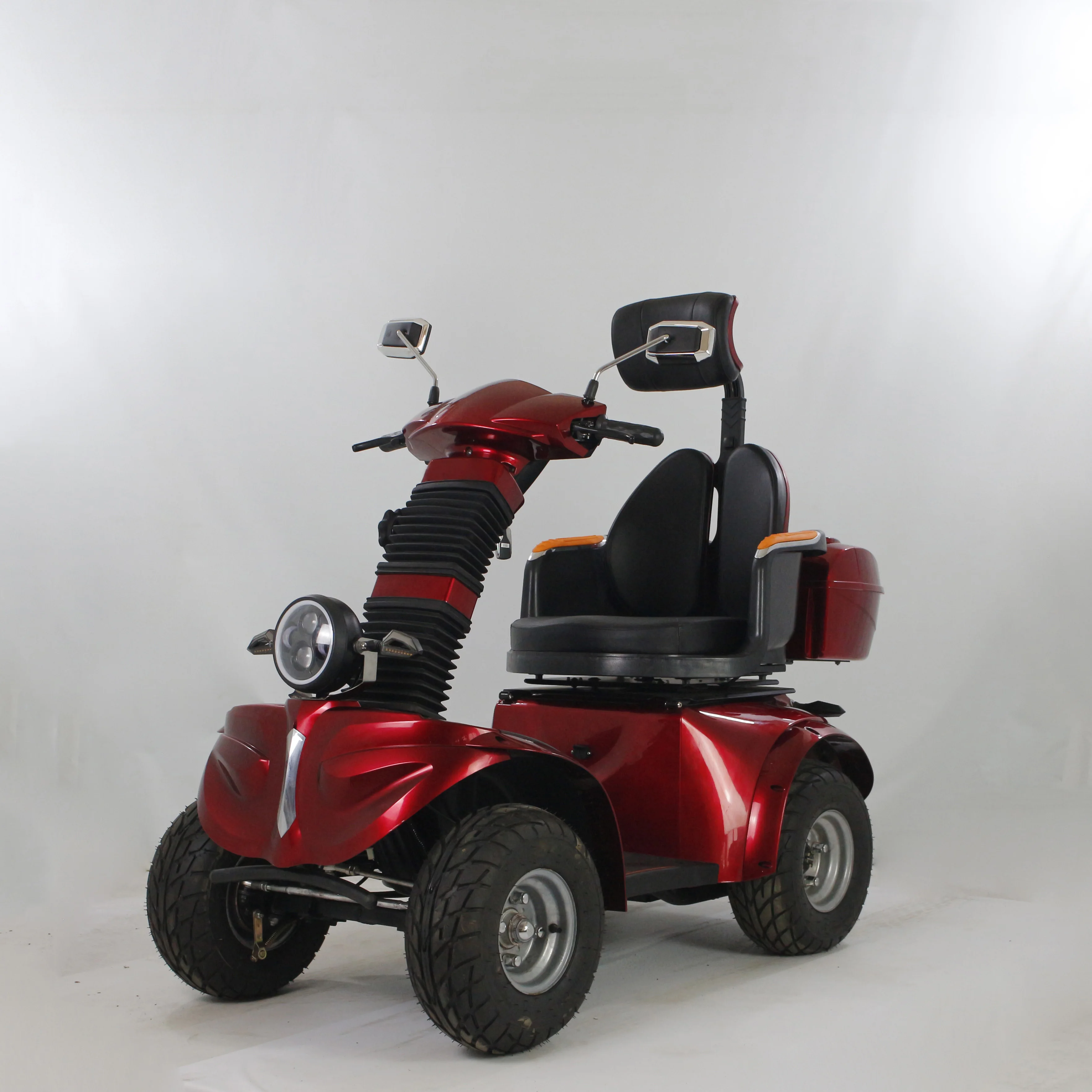 EEC COC 4 Wheels Lightweight Handicapped Disabled Scooter Medical Mobility Elderly Price with PSE KC CE Charger