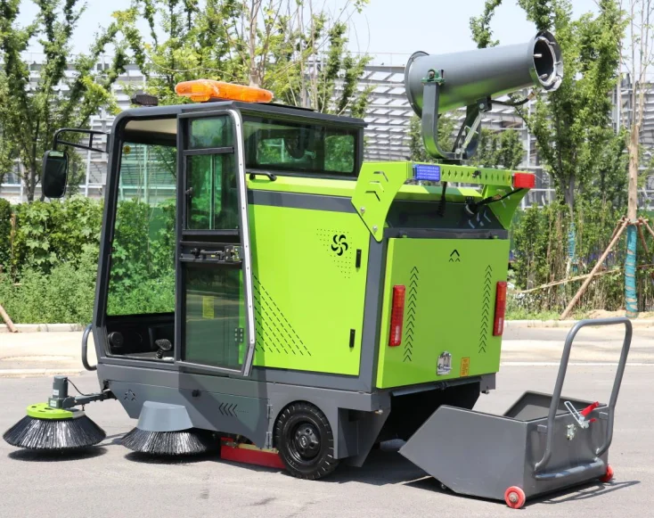 2023YUNKU  professional road sweeper electric  street road china road sweeper supplier