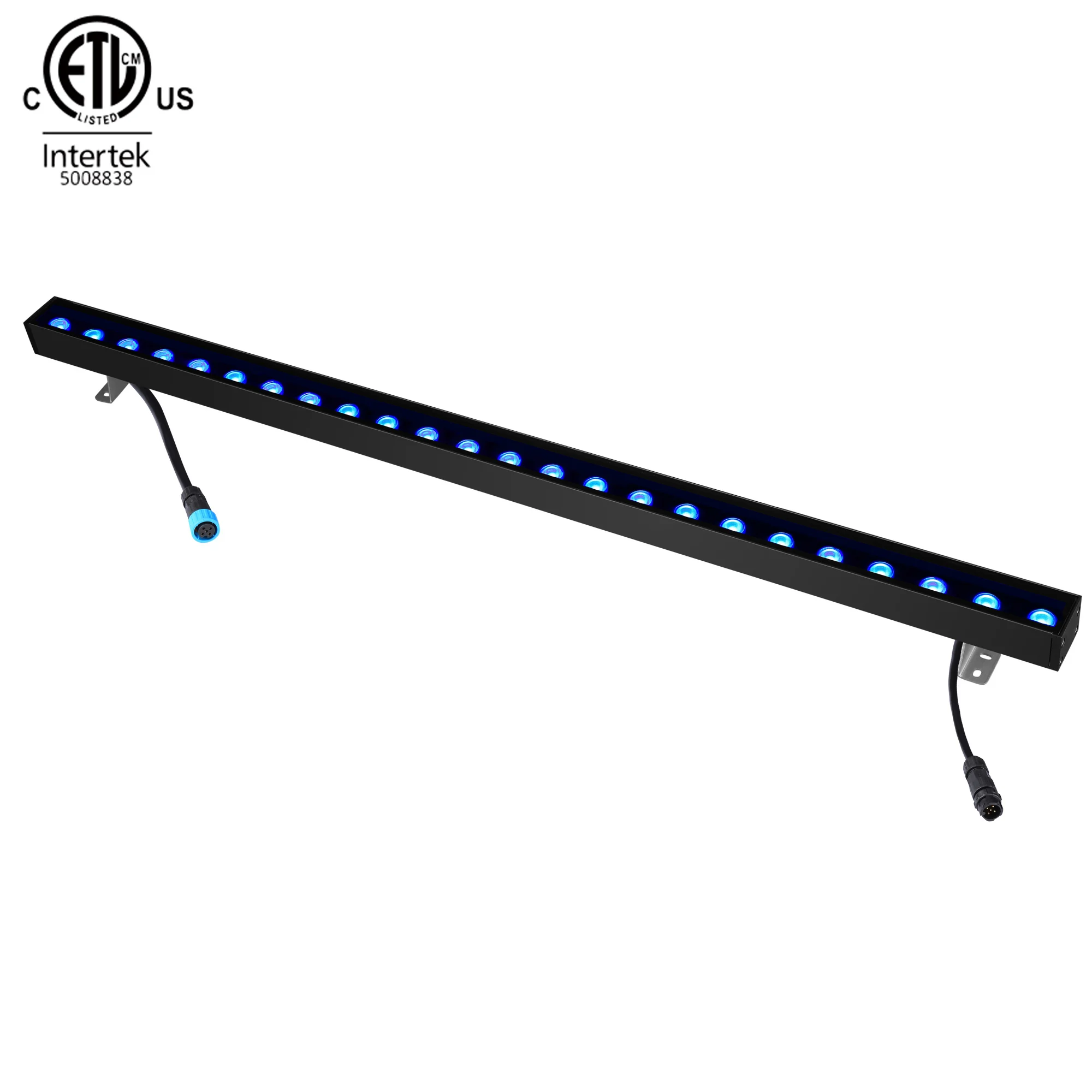 
Led Outdoor Building Facade Bridge Single Warm White 2700K 3000K 36W Led Wall Washer Light 