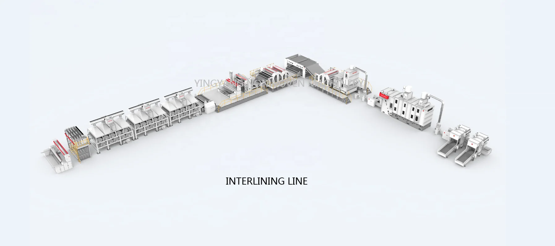 Нетканое оборудование YINGYANG китайское
