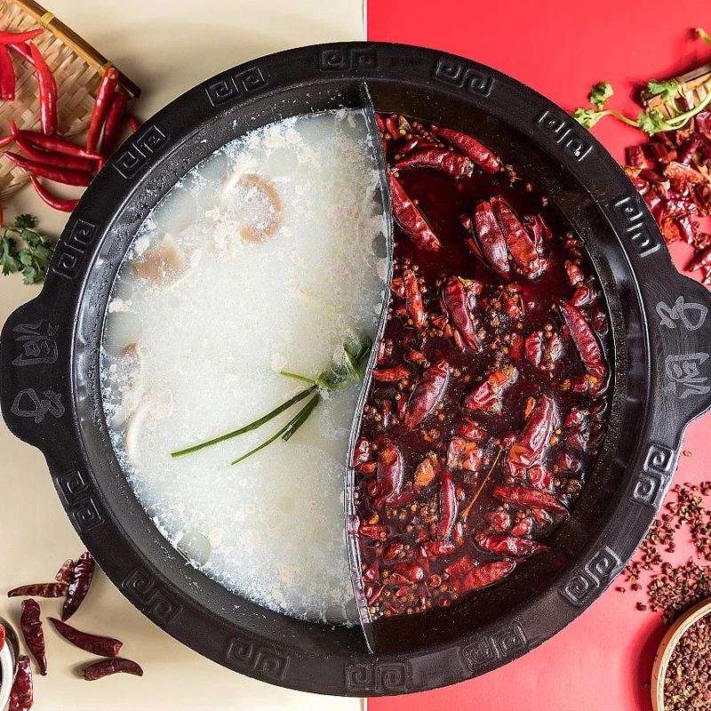 Dragon hotpot плита индукционная Встроенная shabu с паровой лодкой для