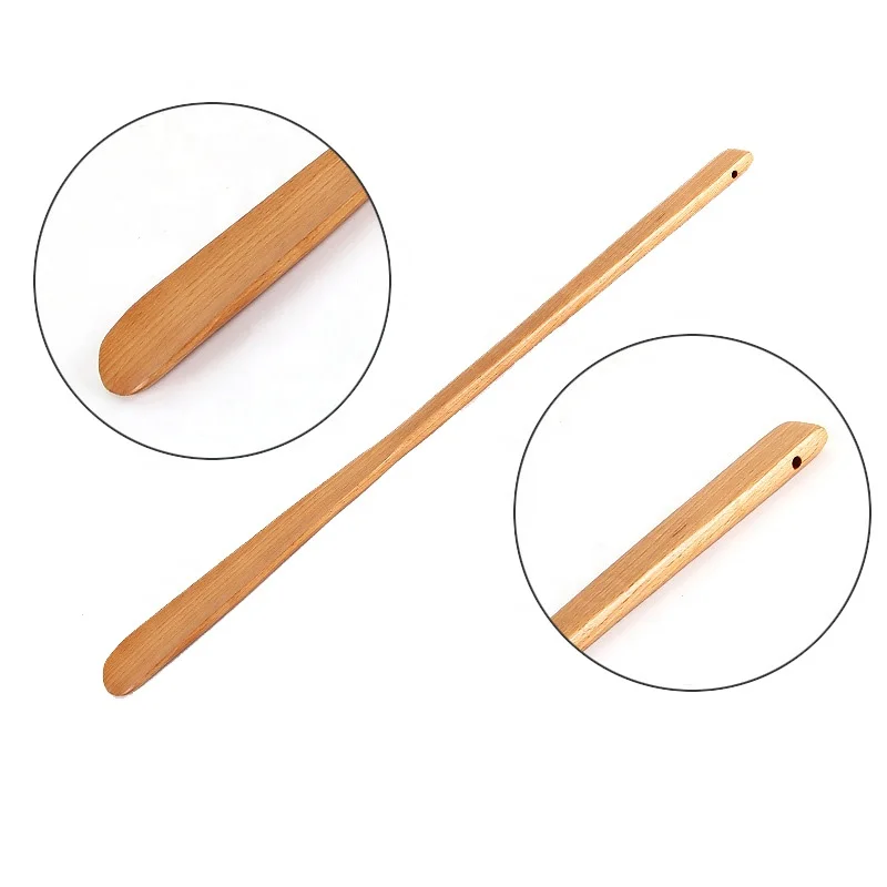 Beech shoehorns pregnant women and the elderly wood shoehorn shoehorn wooden handle