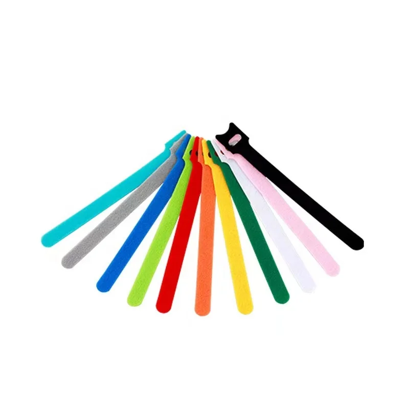 Valcro Cable Ties Hook And Loop Fastener Hook And Loop Strap Reusable cable ties
