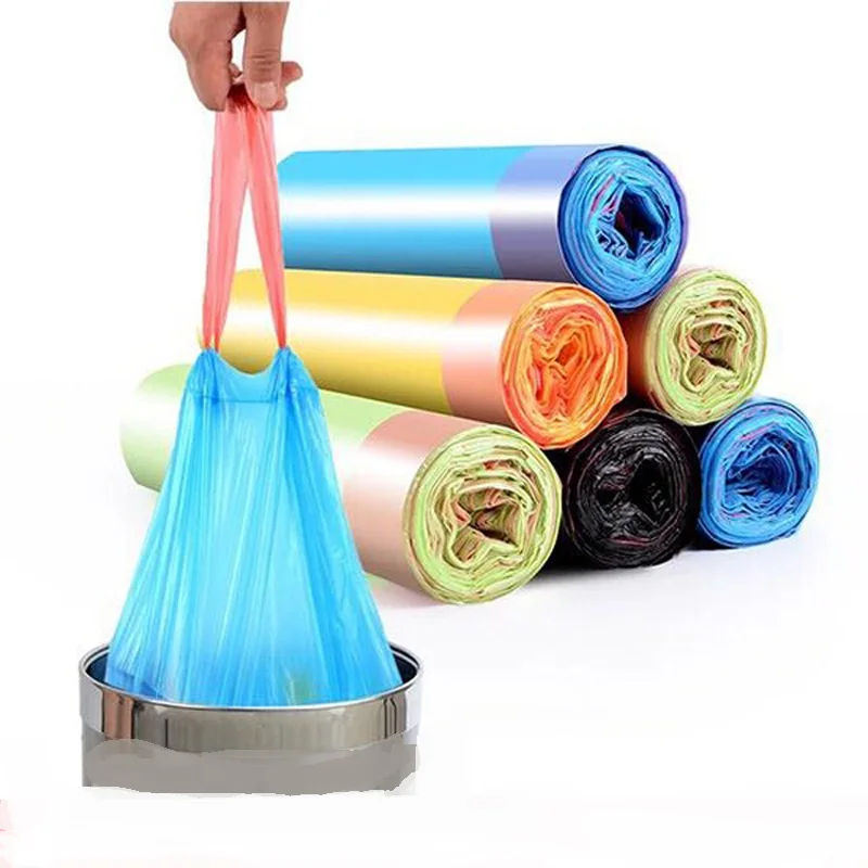 2022 Best-selling Drawstring Garbage Bags Durable Leak-Proof Trash Bag Strong Rubbish Bags Wastebasket for Home Office