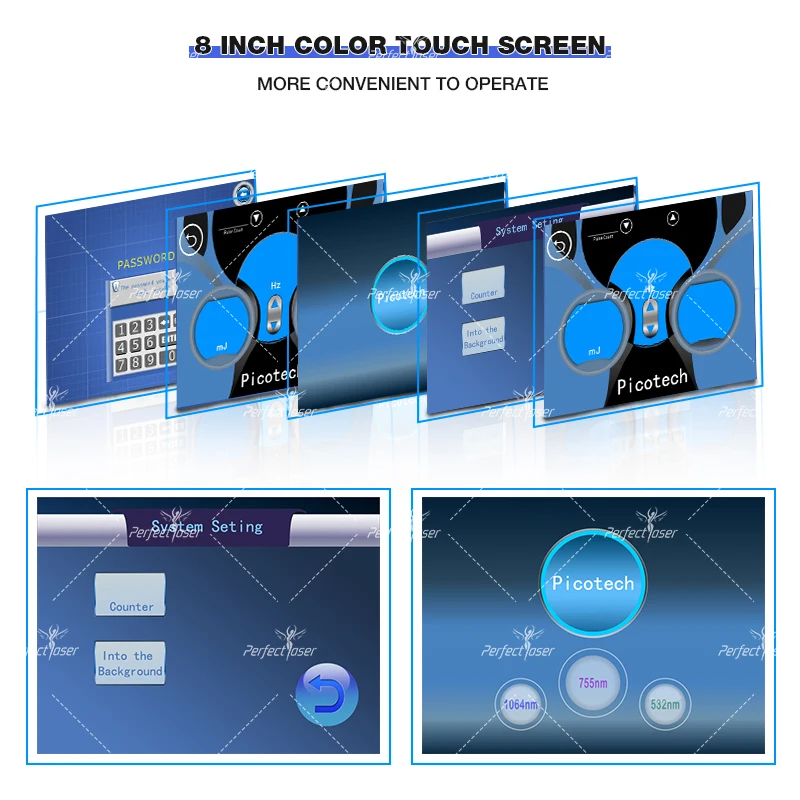 4 wavelengths qswitch ndyag q switched nd yag laser machine price tattoo removal carbo freckle device