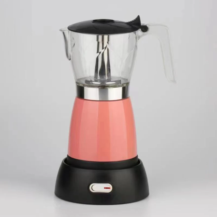 Electric espresso coffee maker 3 cups moka coffee pot