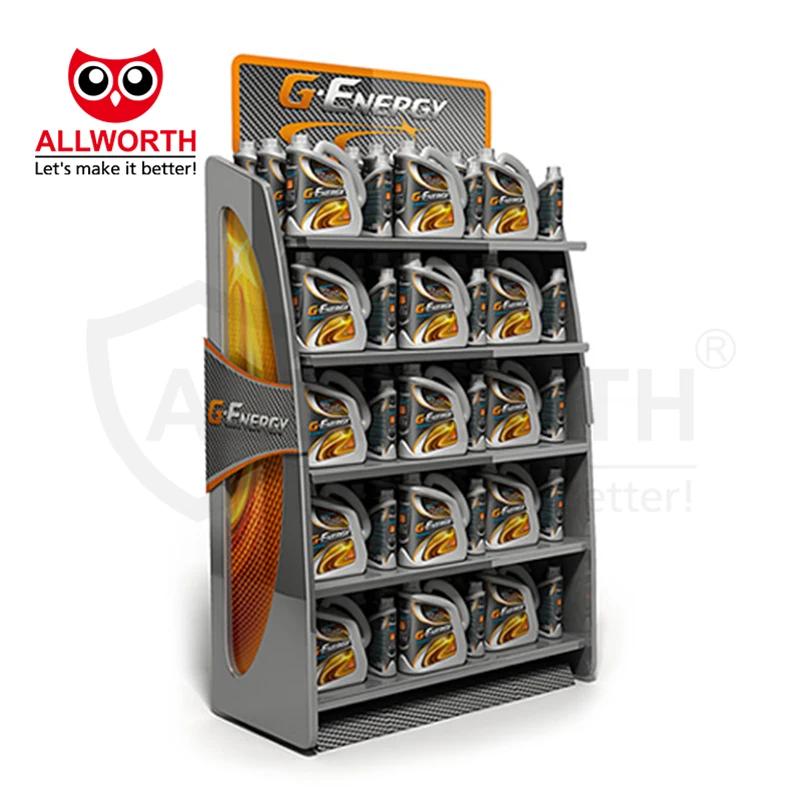 Factory Made Advertising Customized Detachable With Logo Promotion Display Stand