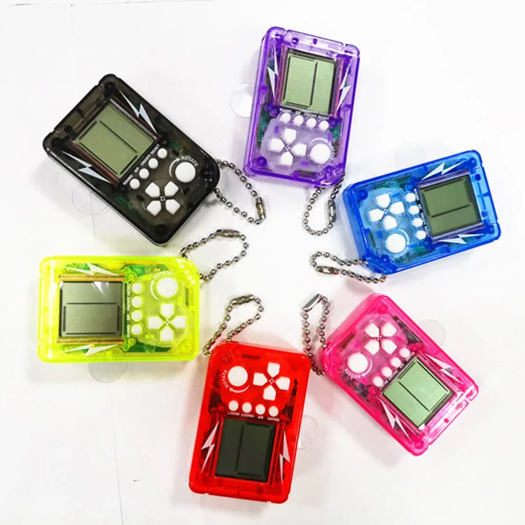 2024 Low Price Mini Handheld Retro Nostalgic With Key chain Console Game Classic Toys for Children