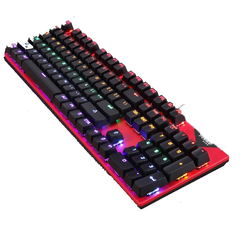
2020 hot selling mechanical keyboard gaming competitive office laptop professional 