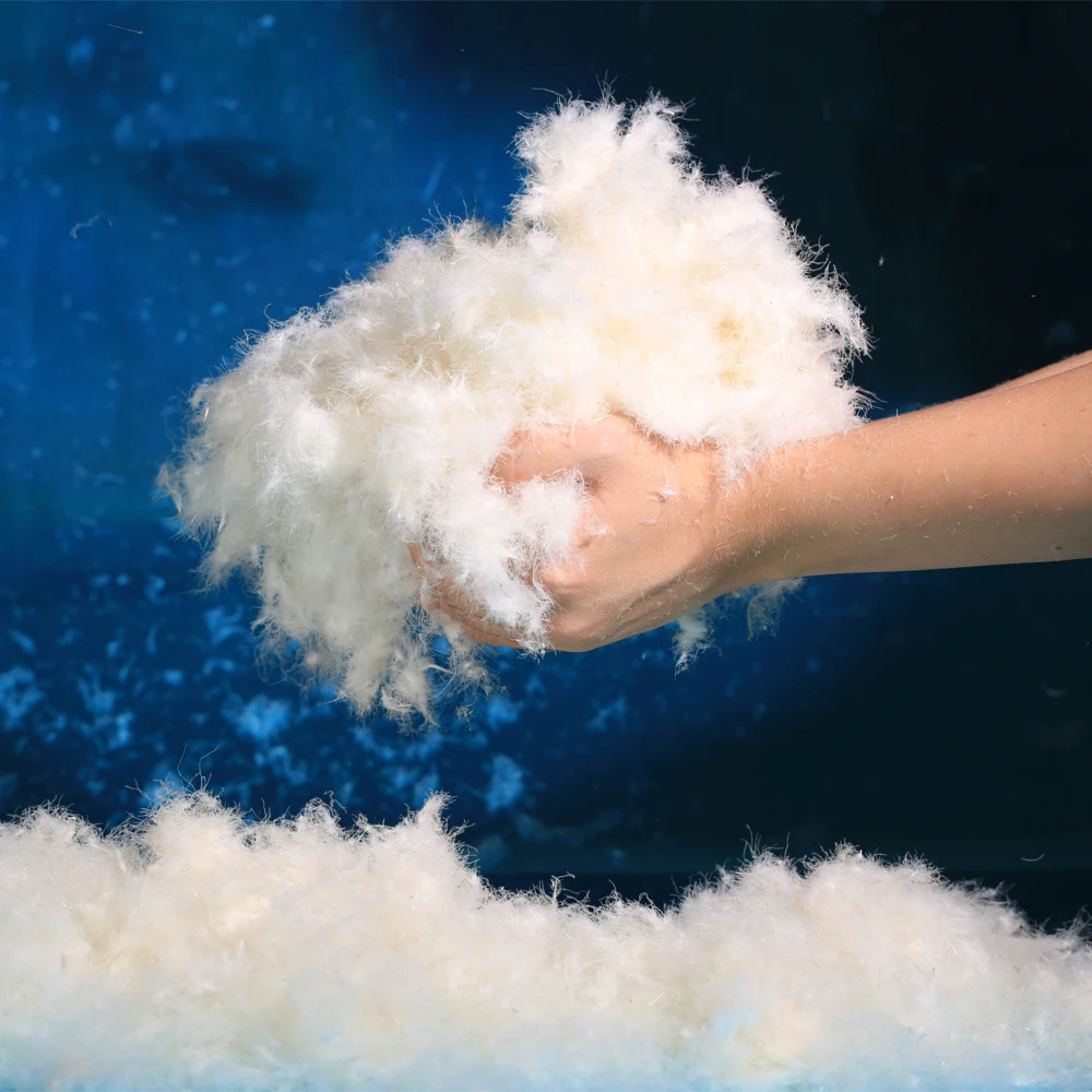 70% Custom Logo Printed Filling Duck Down White Duck Down Natural Duck Feather Manufacturer