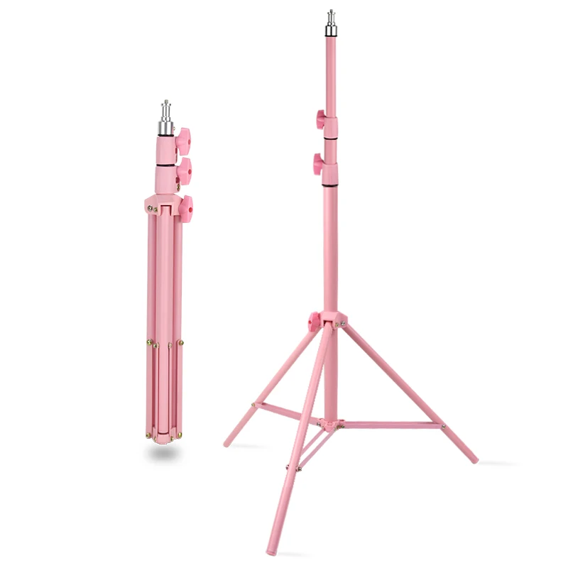 XINTAN Custom Color Phone Holder Stand Adjustable Video Stand Mobile Tripod for Phone Camera Video Broadcast Phone Selfie Tripod