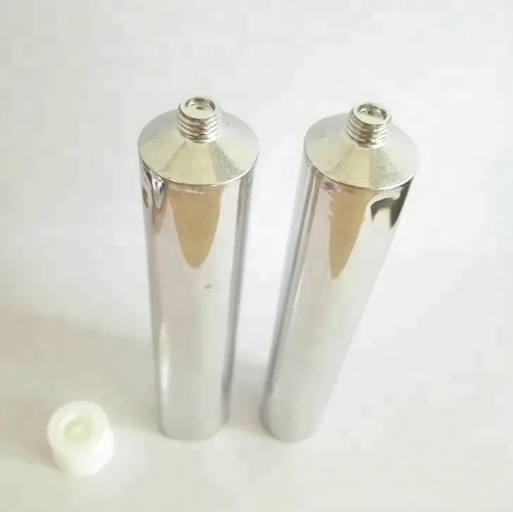 Empty Aluminium Collapsible Tubes 50ml aluminum plain tube without printing