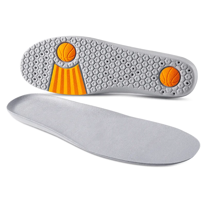 Memory Foam Sports Insole Big Nut Breathable Sweat-absorbing Shoes Pad Comfortable Shock-absorbing Basketball Running Insole