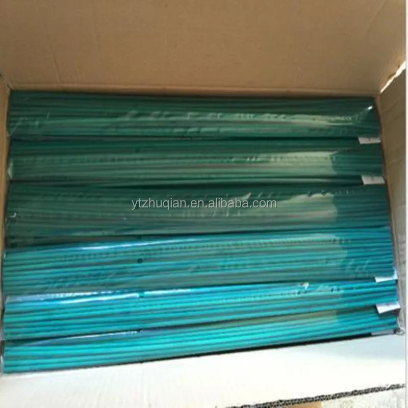 Customized 40cm 50cm bamboo flower sticks  natural round colored for garden use