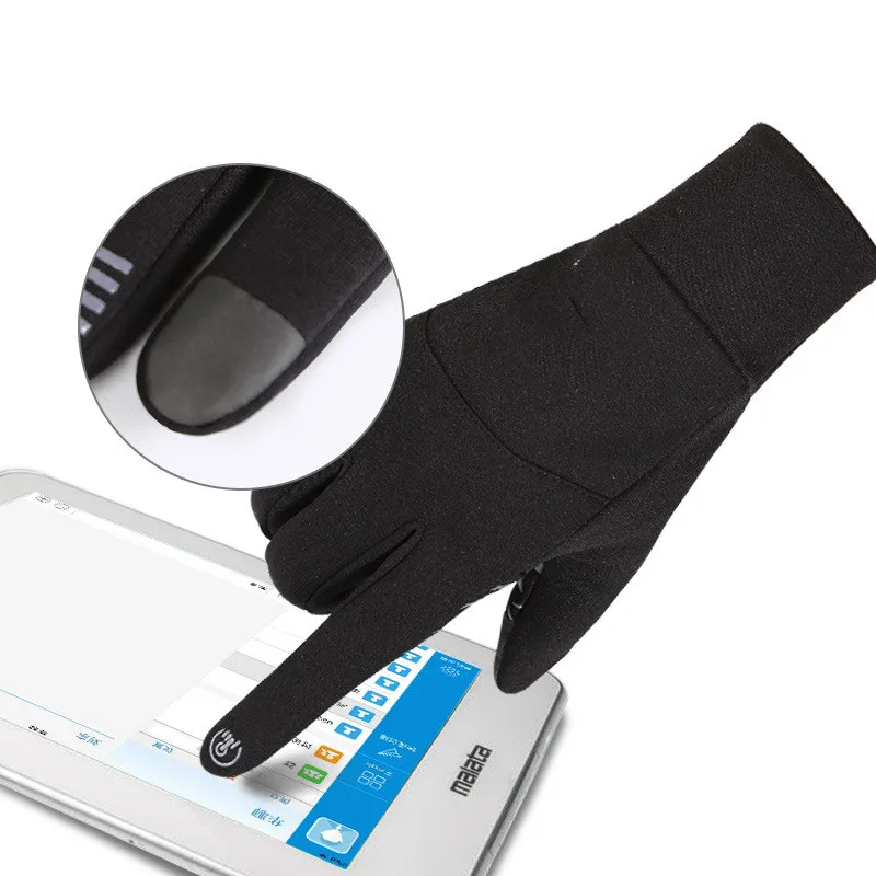 Waterproof Touch Screen Windproof Cycling Full Finger Warm Winter Sports Touch Gloves