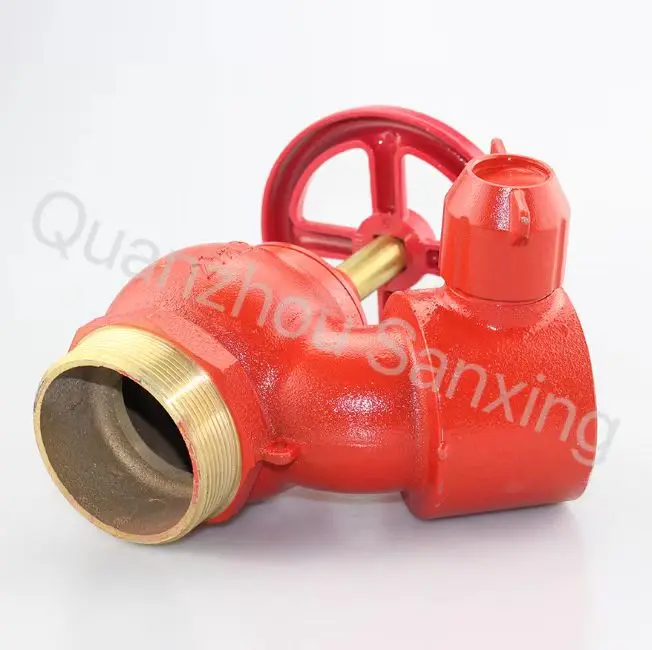 Brass Landing Valve for Firefighting for Fire Hydrant Cast Iron Pig Iron SN50&SN65 Accessories