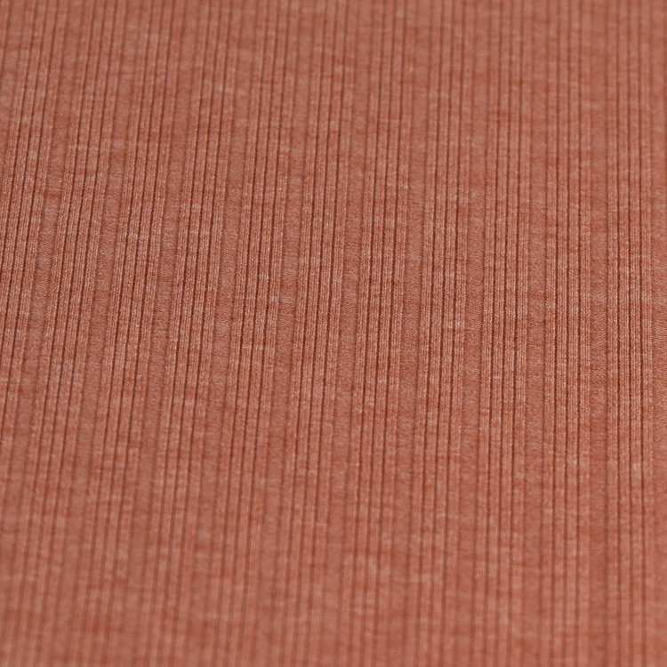 2022 New China Factory Directly Sells Drop Needle Spandex Polyester Rib Knit Fabric