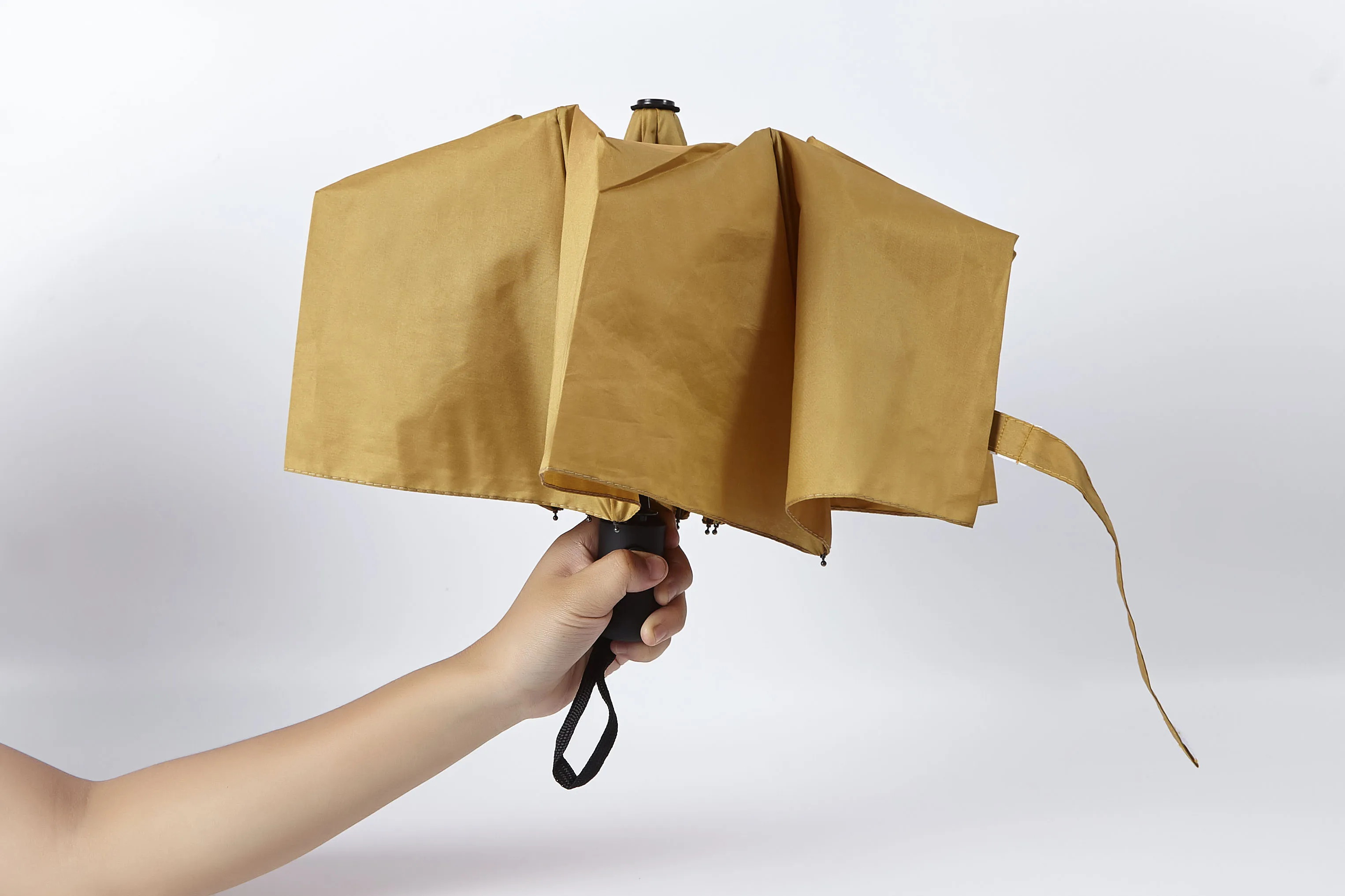 Складной автоматический зонт-дождевик с логотипом на