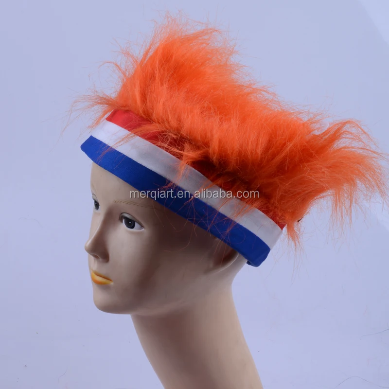 carnival hat Customized football sport fans hat with ox horn for football game