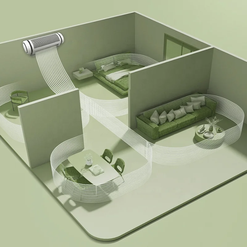 700mm Remote control Circulation fan smart electric wall mounted fans