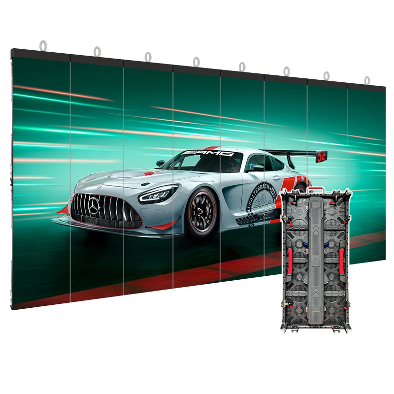 outdoor 3d advertising flexible led flex display screen 3.91 film panel video wall indoor 4k tv