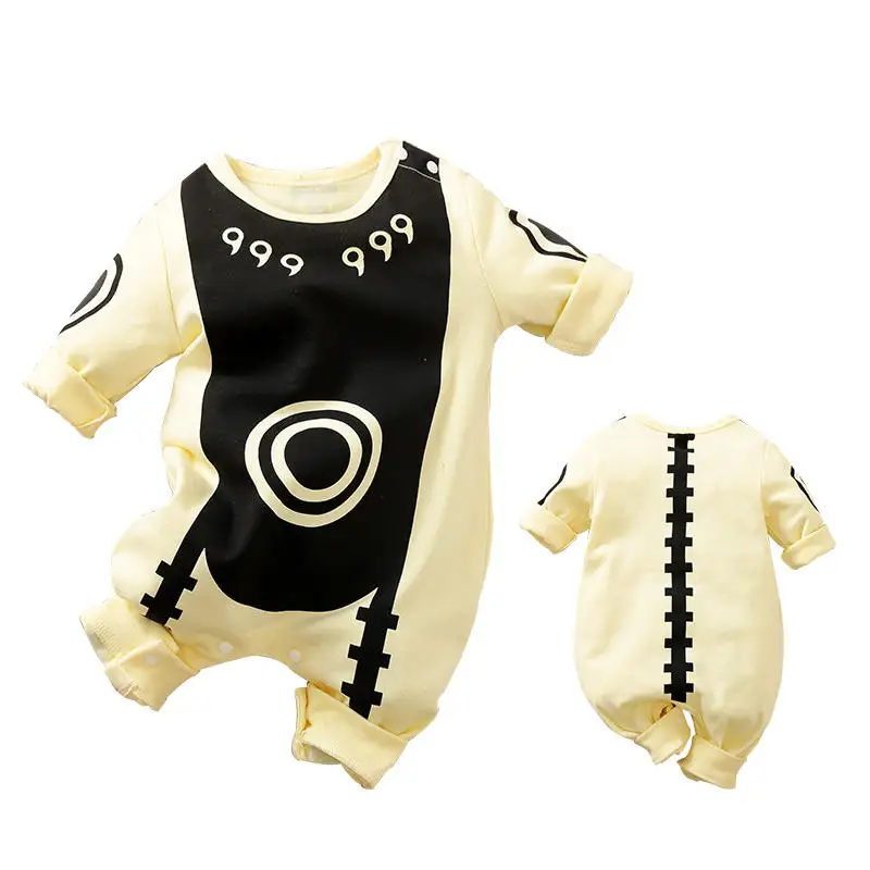 Wholesale Factory Outlet Baby Clothes Man Character Style Spring Autumn Long Sleeve Cotton Cosplay Baby Clothes