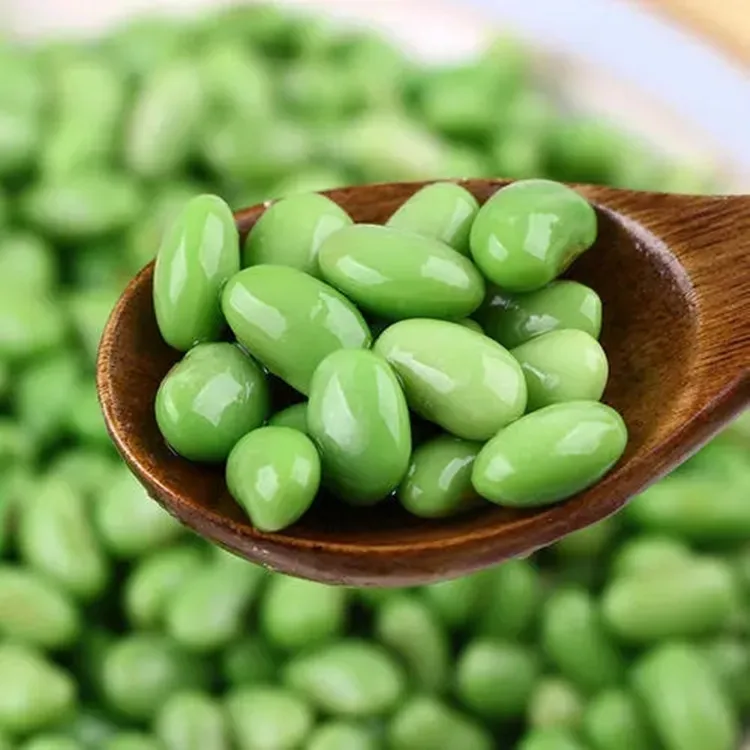 Frozen Edamame Kernels Chinese IQF Vegetables Organic Frozen Peeled Soybean Taiwan 75 Edamame Bean IQF Shelled Edamame