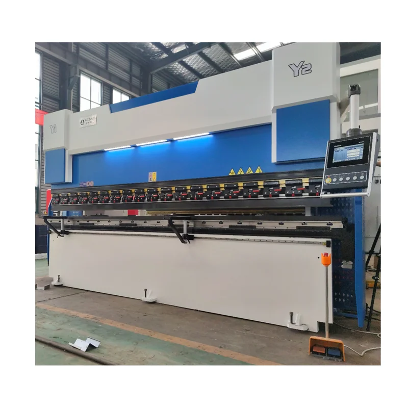 Лучшее качество WE67k 250T 3200 мм CNC пресс тормоз с DELEM контроллер DA53T