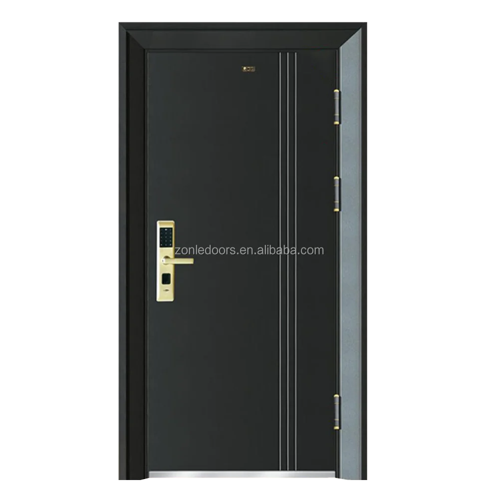 China Best Price Entrance Steel Pivot Door Designs Exterior Decorative Safety Security Door