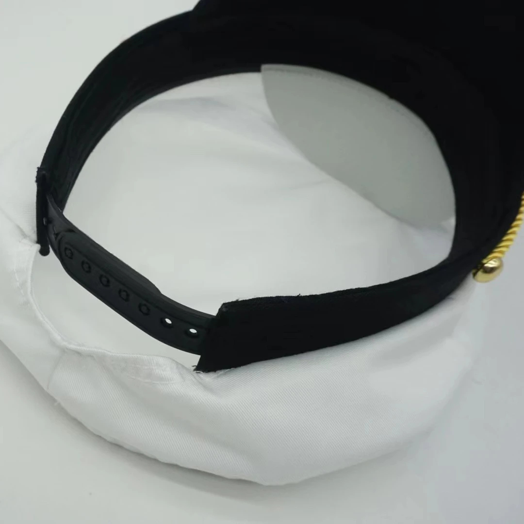 New Design White Custom Captain Sailor Hat  Yacht Boat Ship  Navy Marine Admiral custom White hat