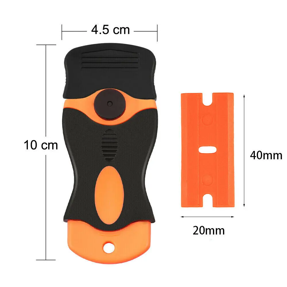 Scraper Plastic Razor Blade Paint Glue Remove Adhesive Scraper Blades