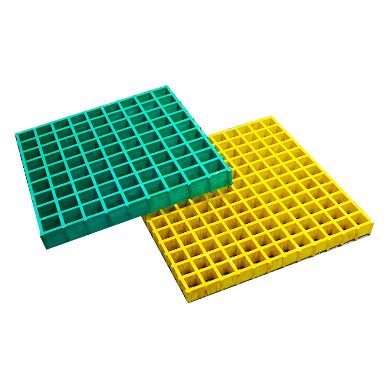 Factory fiberglass FRP molded pultruded phenolic grating car wash GRP trench drain grating for sale