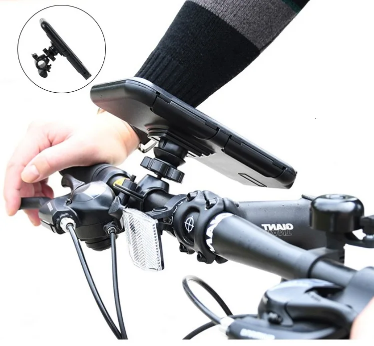 Modern Motorcycle Universal Cell Phone Stand  Waterproof Mobile Holder For Bike