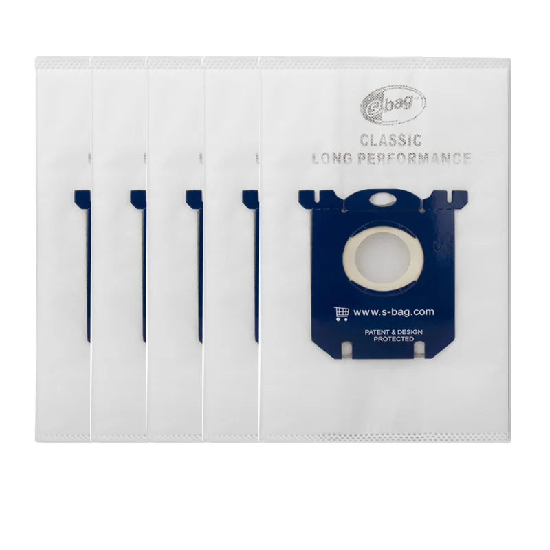 Non-Woven Dust Bag Vacuum Cleaner Parts for Philipss Electrolux S-bag FC8021 FC8202 HR8375 EL202G FC8220 FC9803