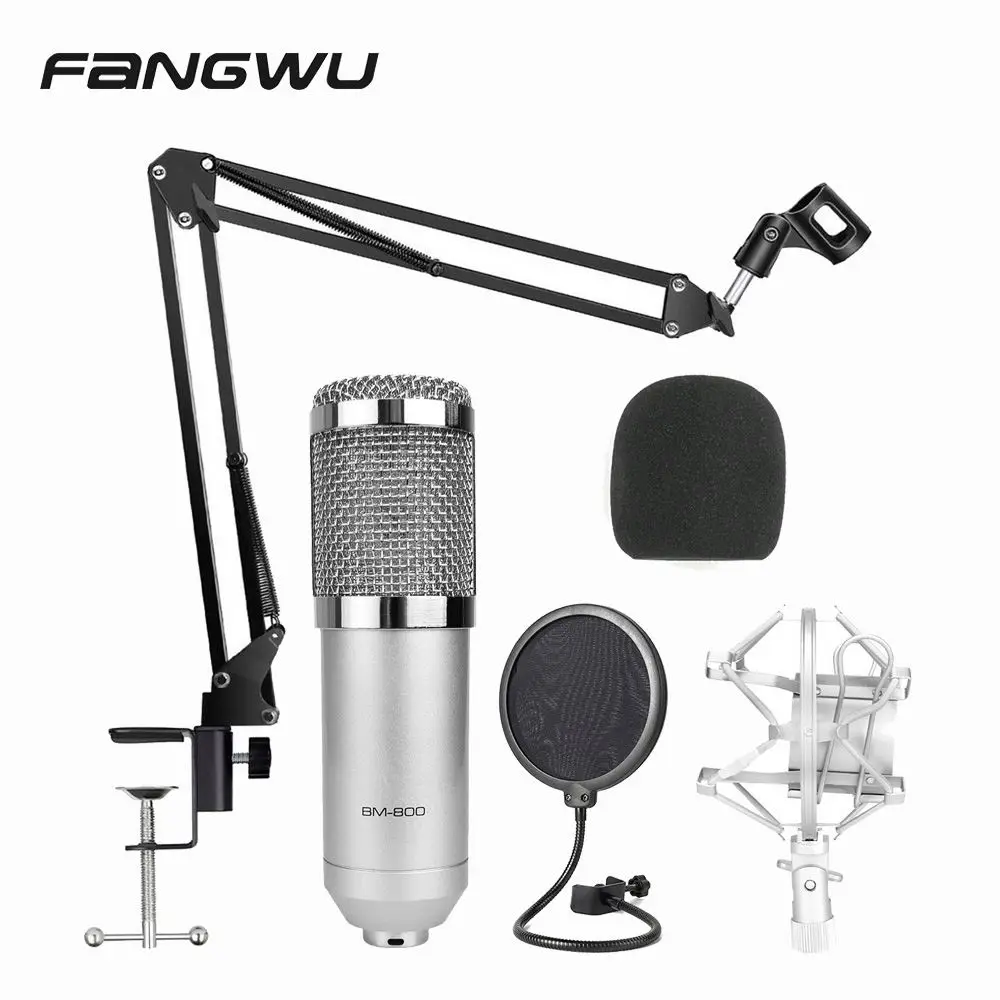 China Wholesale Bm 800 Recording Condenser Mick Microphone Home Studio