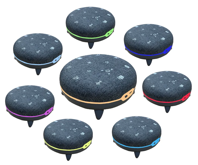 2021 New Arrival 7 Relaxing & Soothing Nature Sounds Machine White Noise Sound Machine Sleep Therapy and Speaker for Kids Adults