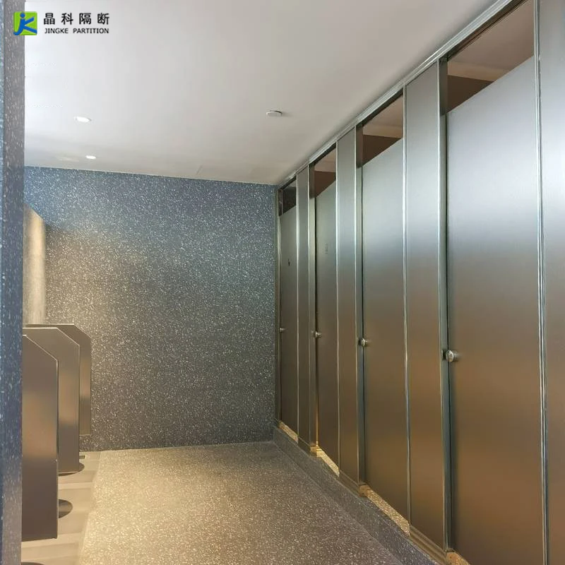 Customize HPL Public Toilet Cubicle Partition For Office