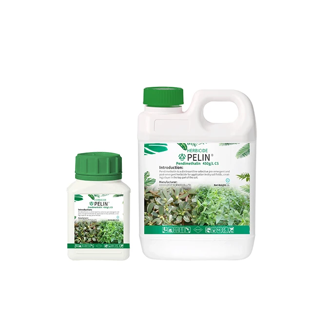 Селективный гербицид сорняк пендиметалин 450g/L CS имеет больший контроль последствий для злаковых сорняков