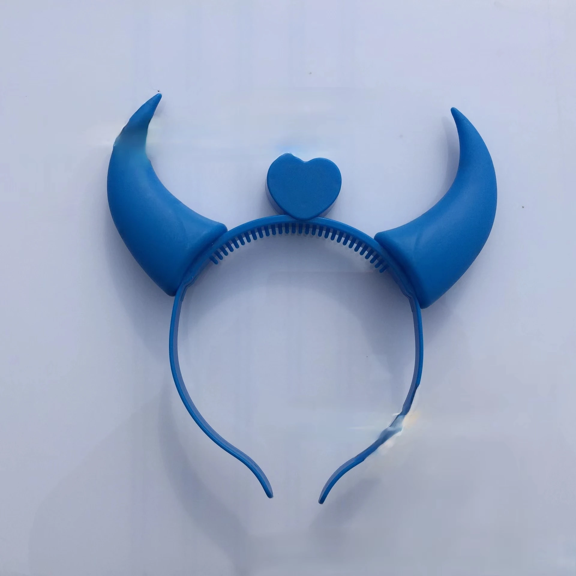 Factory wholesale Led Halloween Party Devil Headband LED Devil Horns for Party Supplies Light Up Devil Headband
