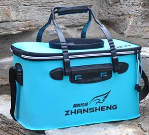 
45Lportable waterproof foldable EVA fishing bag 